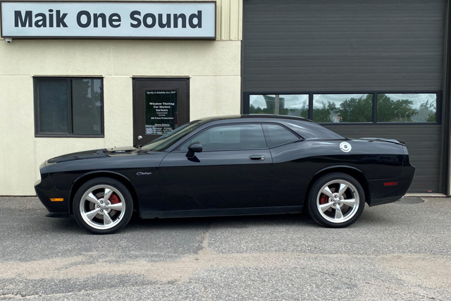 2008 Dodge Challanger with premium UV protection tint
